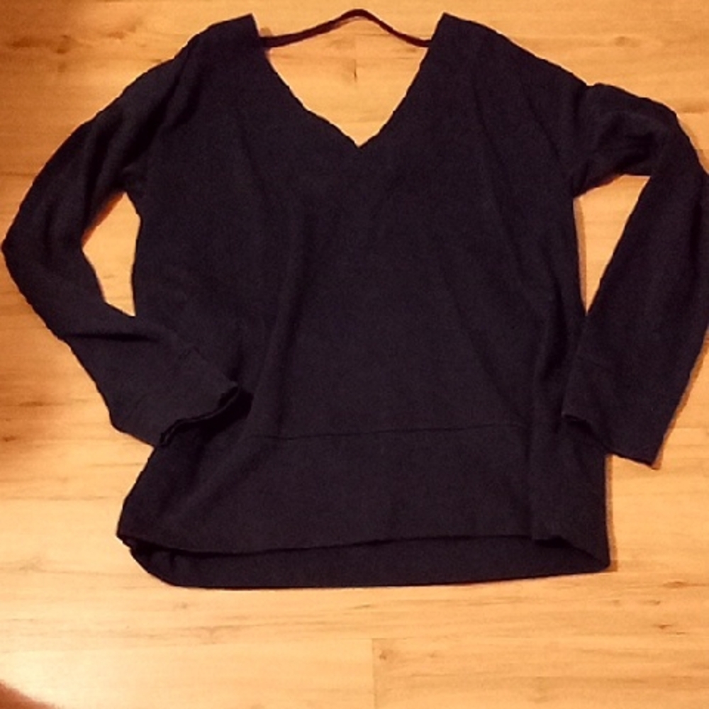 Maurices Blue V-Neck Sweater